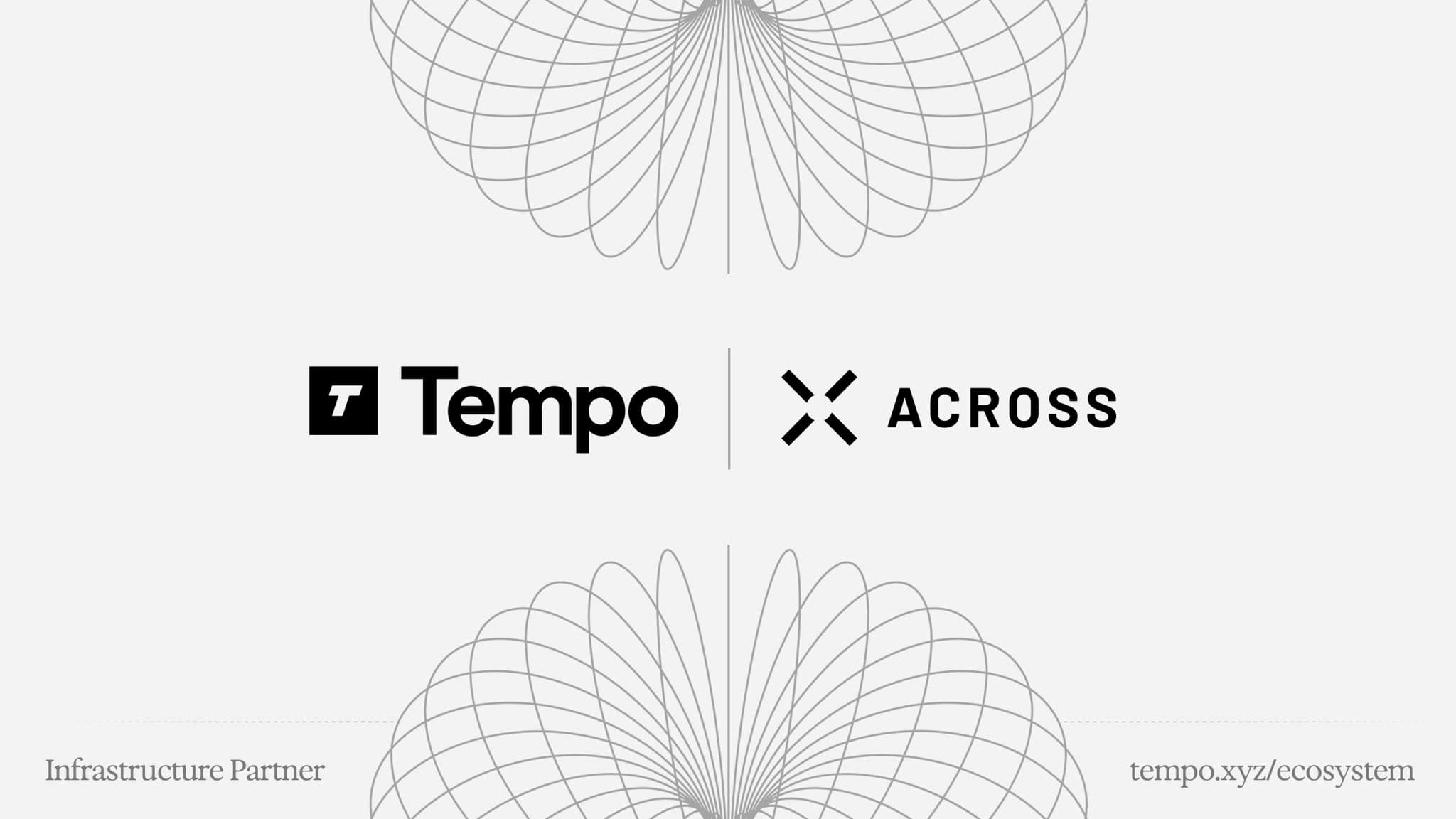 Across Is Live on Tempo at Mainnet Launch